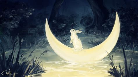  The Rabbit and the Moon - A Tale Filled with Yearning for Unreachable Beauty!